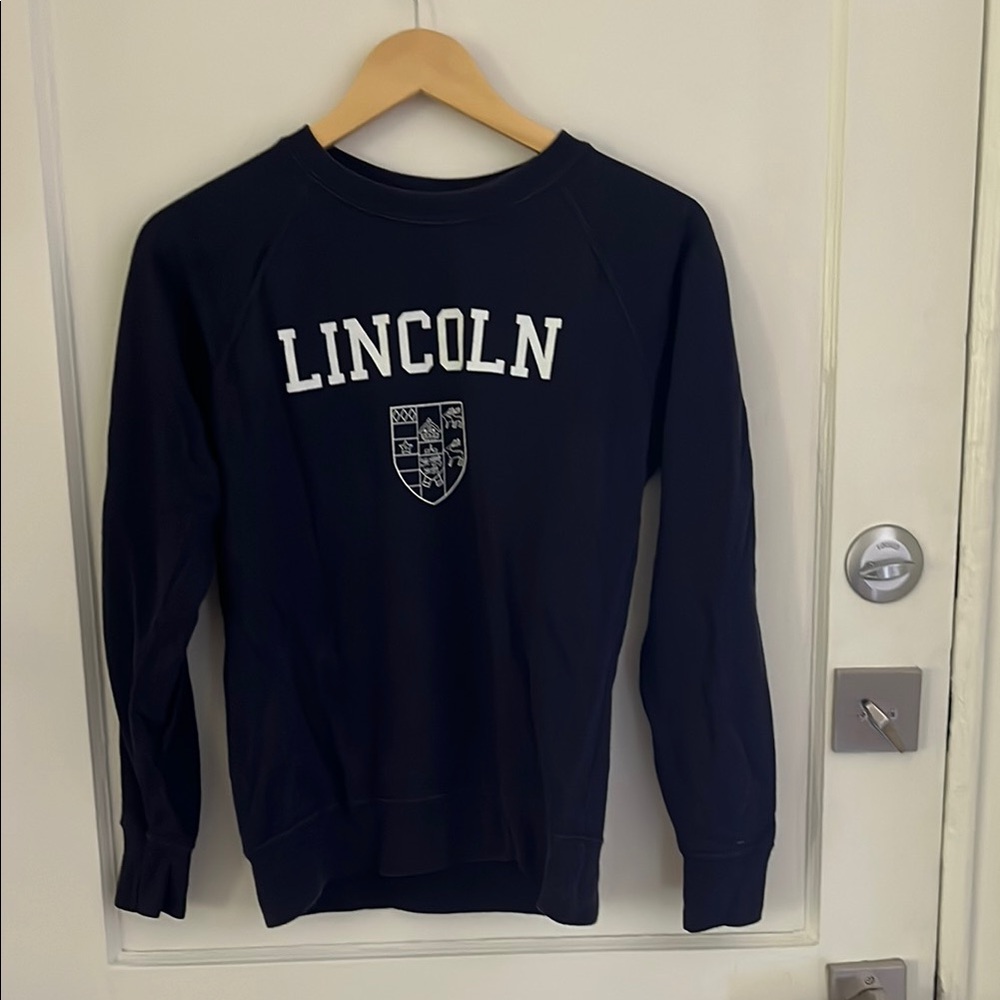 Navy Collegiate Sweatshirt